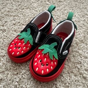 Vans strawberry shoes
